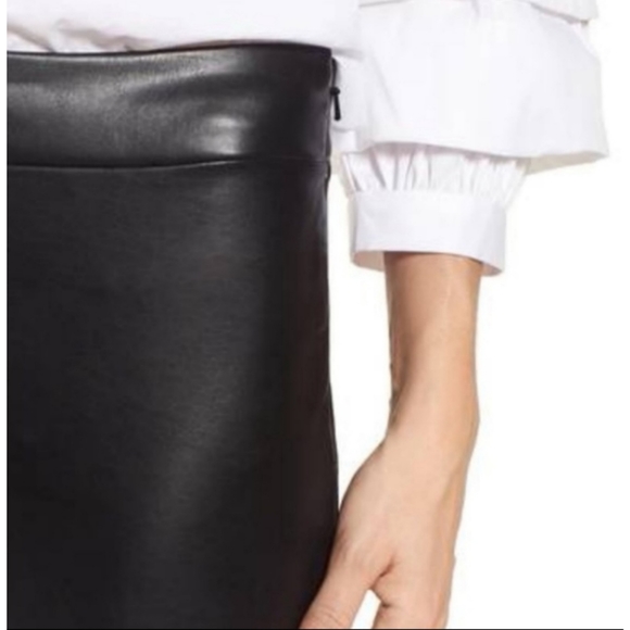 Leigh High Waist Fuax Leather Leggings - Picture 3 of 3